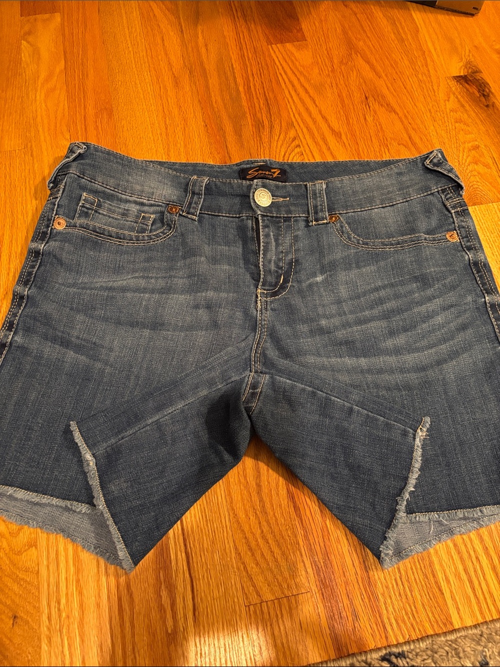 Seven7 Mid Wash Blue Denim Jeans